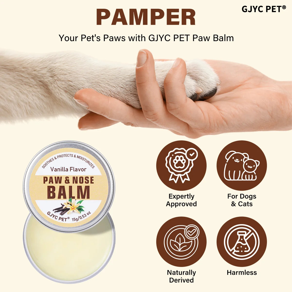 Pet Paw & Nose Balm Dog