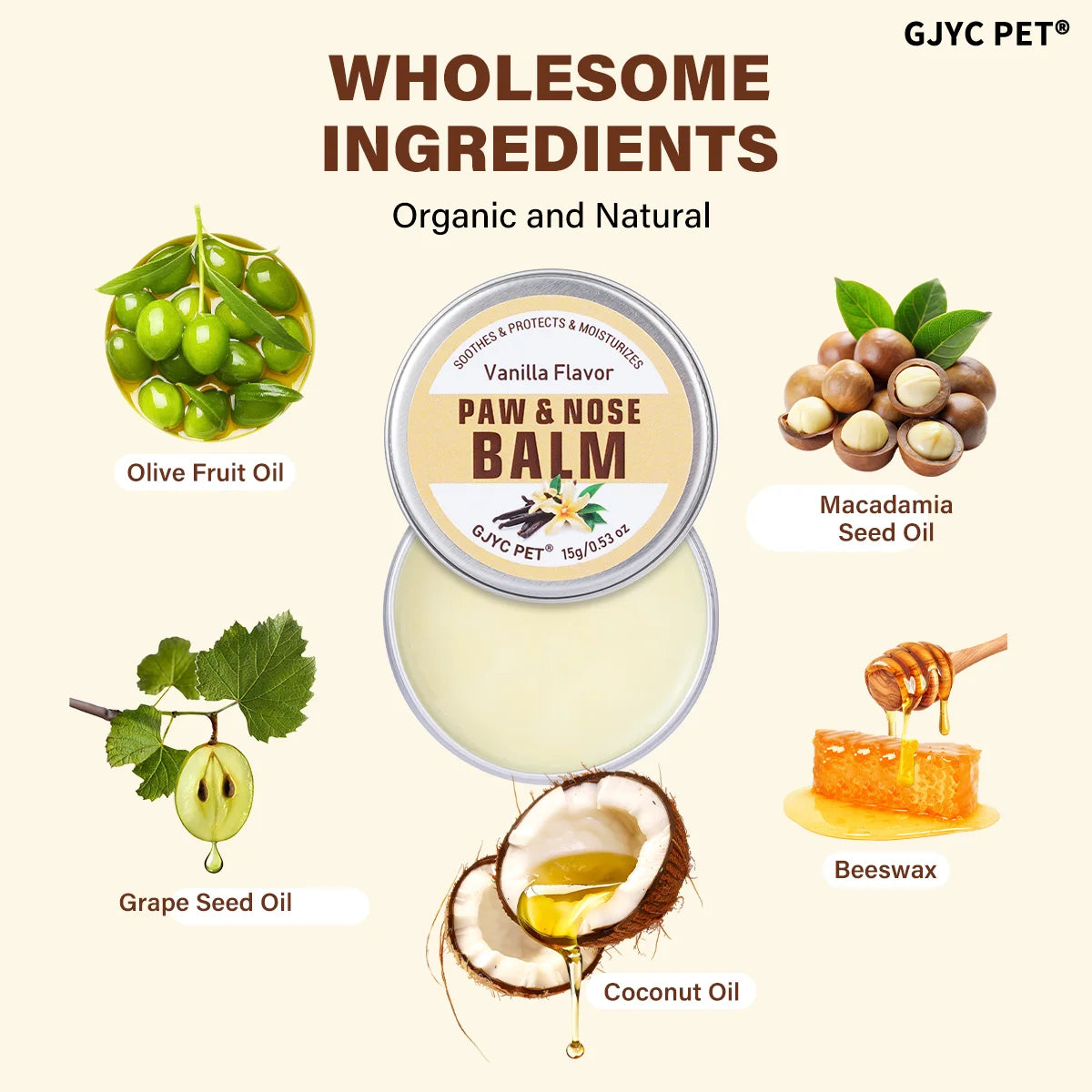 Pet Paw & Nose Balm Dog